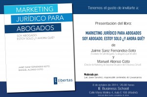 presentación del libro en Madrid 8 oct 2014
