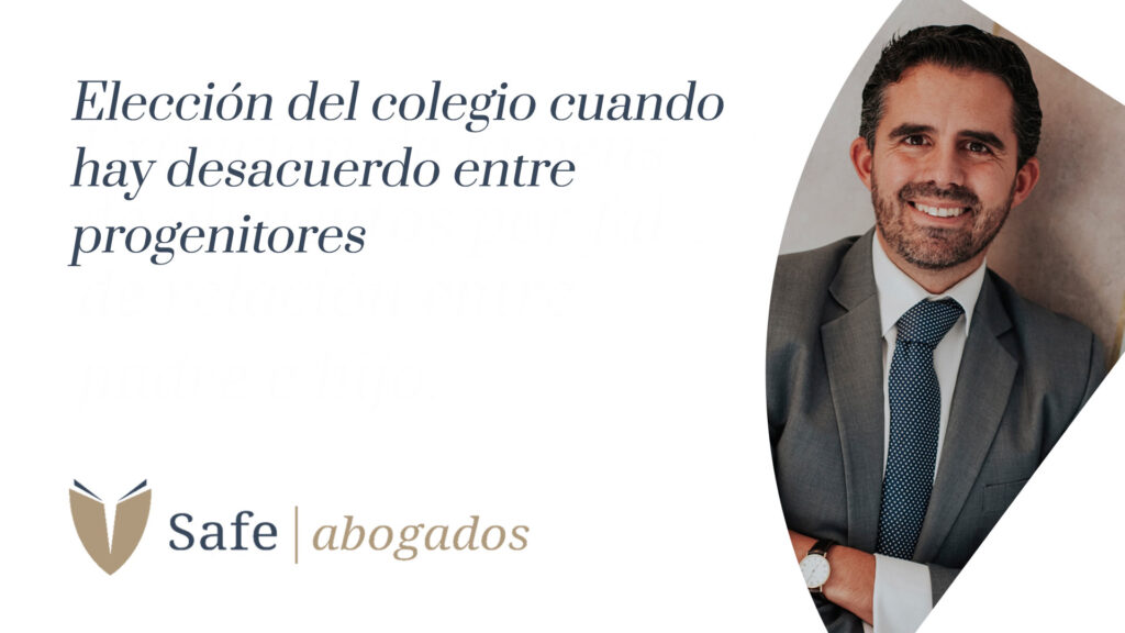 elección colegio padres divorciados
